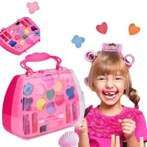Kids beauty toy set with non-toxic cosmetics – safe for toddlers