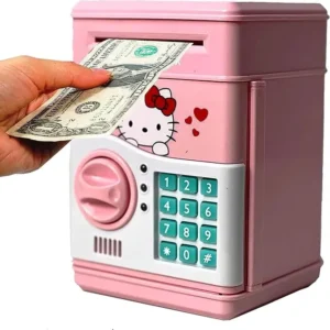 Electronic Piggy Bank for Kids – Colourful Minds ATM Style