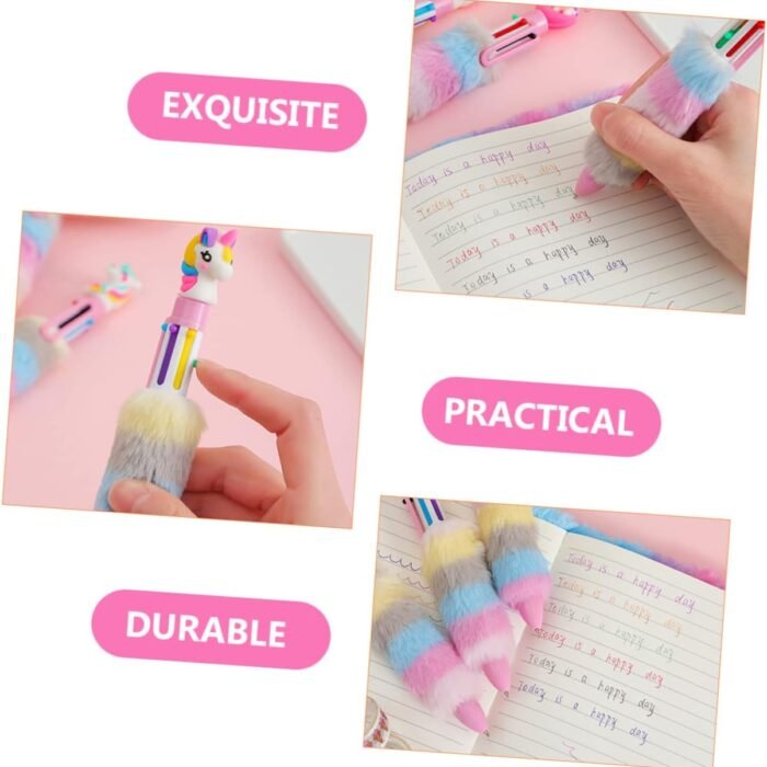 Stylish Unicorn Writing Pen for Kids – Multicolor Ink Options