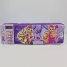 Colorful Button Pencil Boxes for Boys and Girls