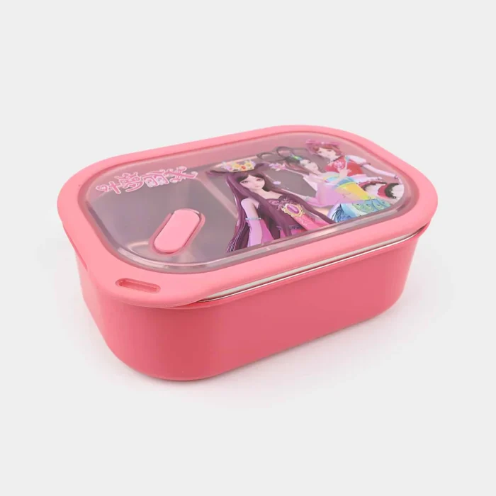 Back to School Stainless Steel Lunch Box with Spoon