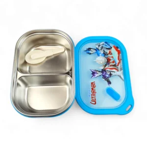 Kuromi Character Lunch Box with 2 Compartments