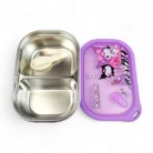 Ultraman Stainless Steel 2-Compartment Kids Lunch Box with Spoon