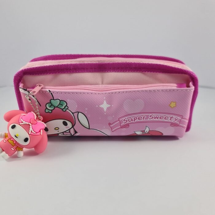 Cinnamoroll pouch with attached keychain