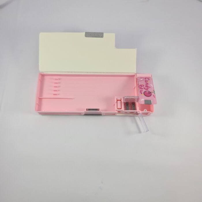 Cute Kids Pencil Box with Squeezable Rubber Cover