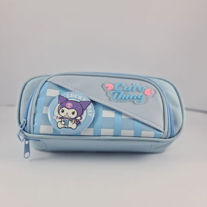 Double Zipper Pouch for School Supplies