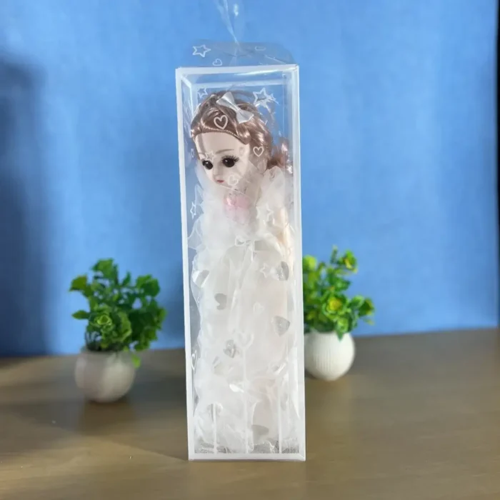 Collection of miniature dolls with designer gowns and musical ability, perfect for gifting