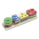 Montessori Wooden Shape Sorter Puzzle Board for Kids – COLOURFUL MINDS