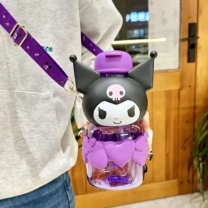 Cinnamoroll Kuromi My Melody Cute Kids Water Bottle 850ml